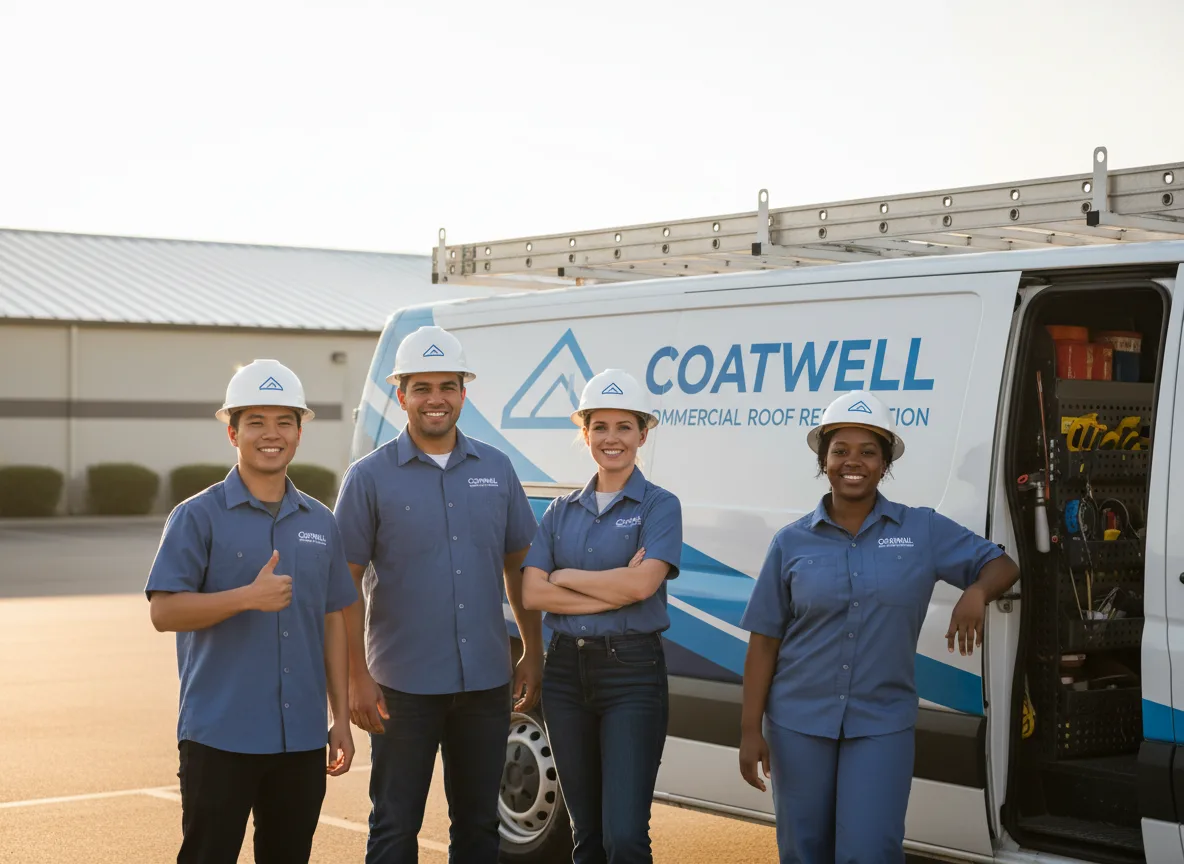 Commercial roof coating company in Glandorf, OH